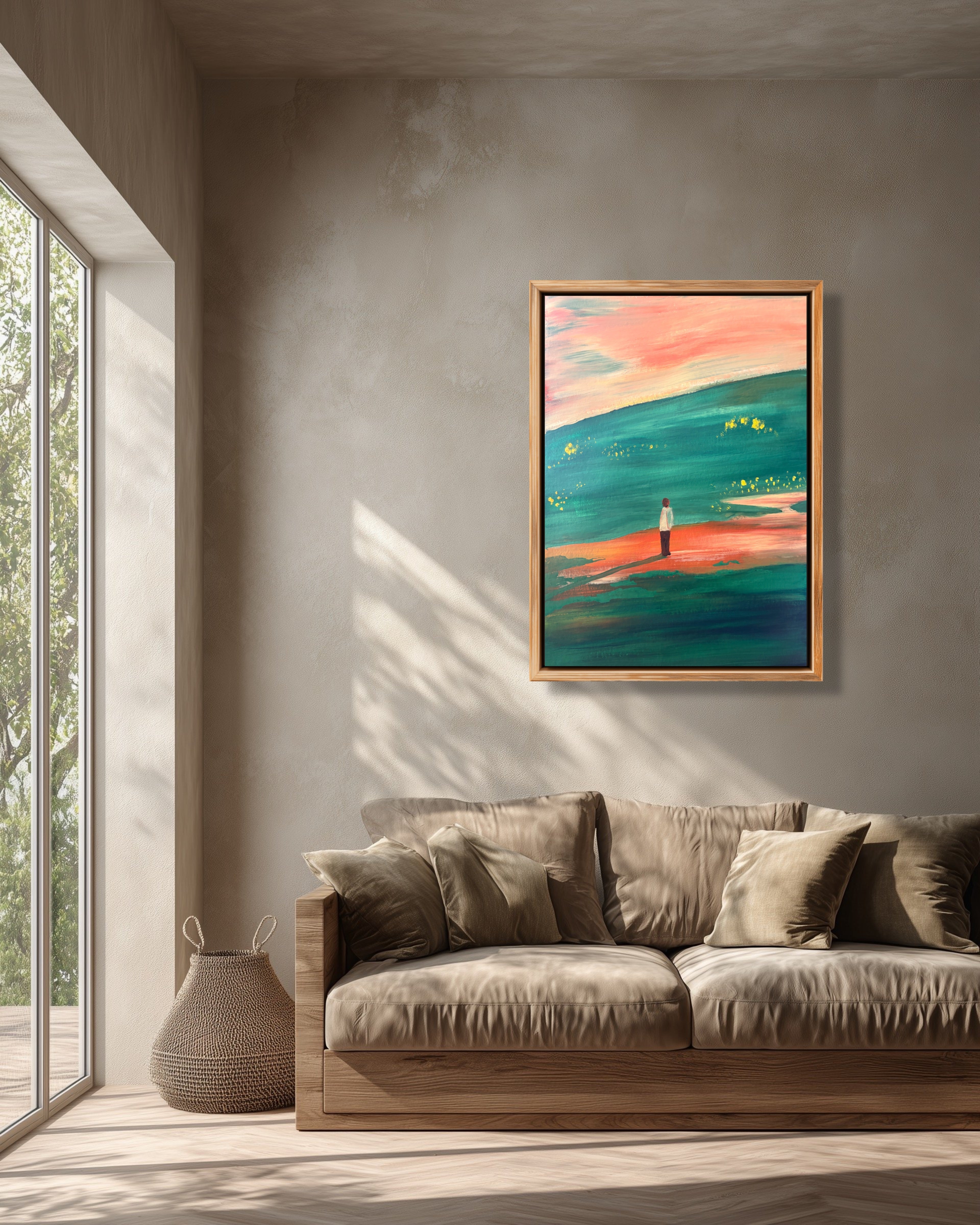 Sunset Glaze Art by Annicia