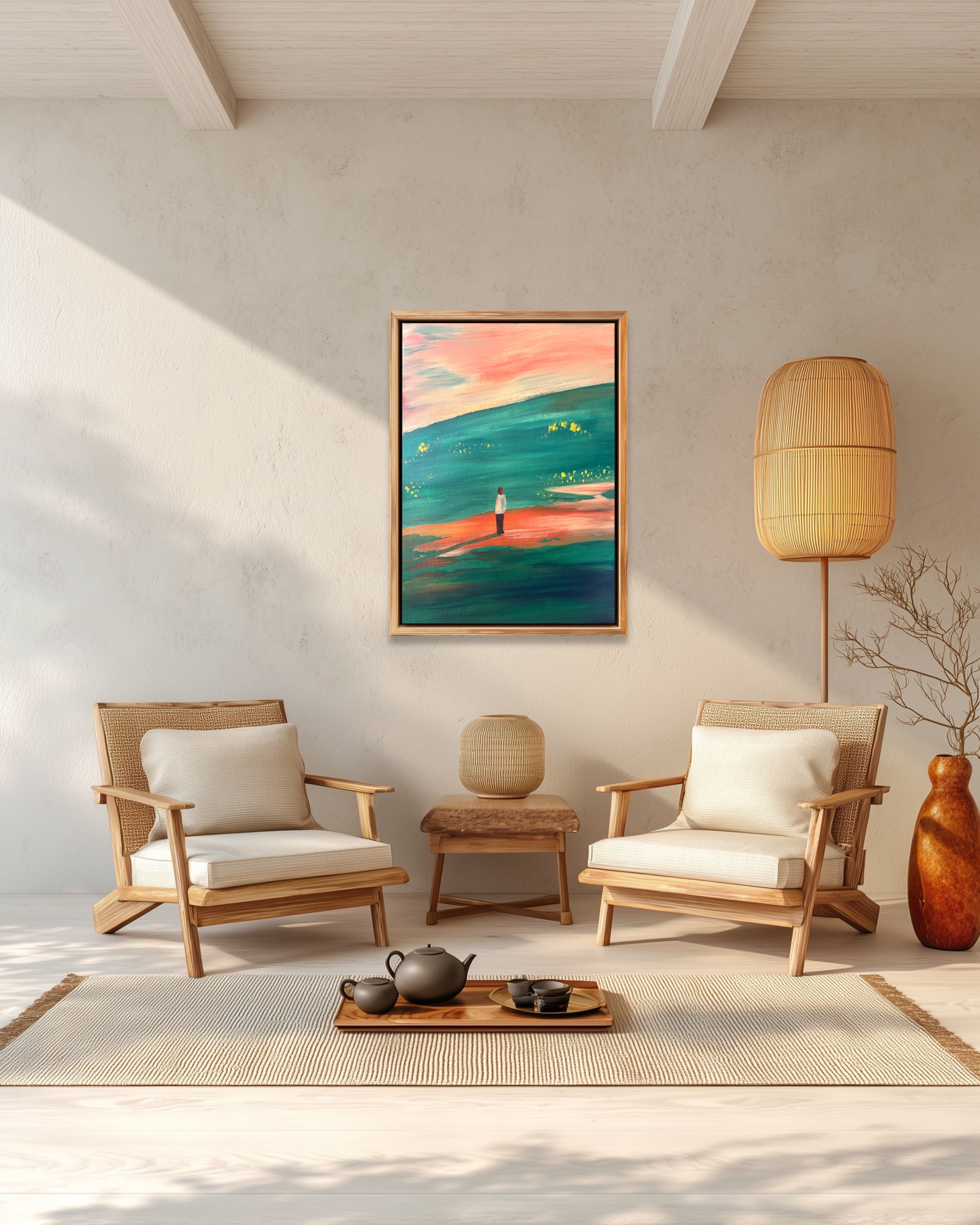 Sunset Glaze Art by Annicia