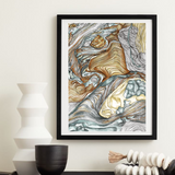 Waves of Change Colour Art by Annicia