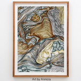 Waves of Change Colour Art by Annicia